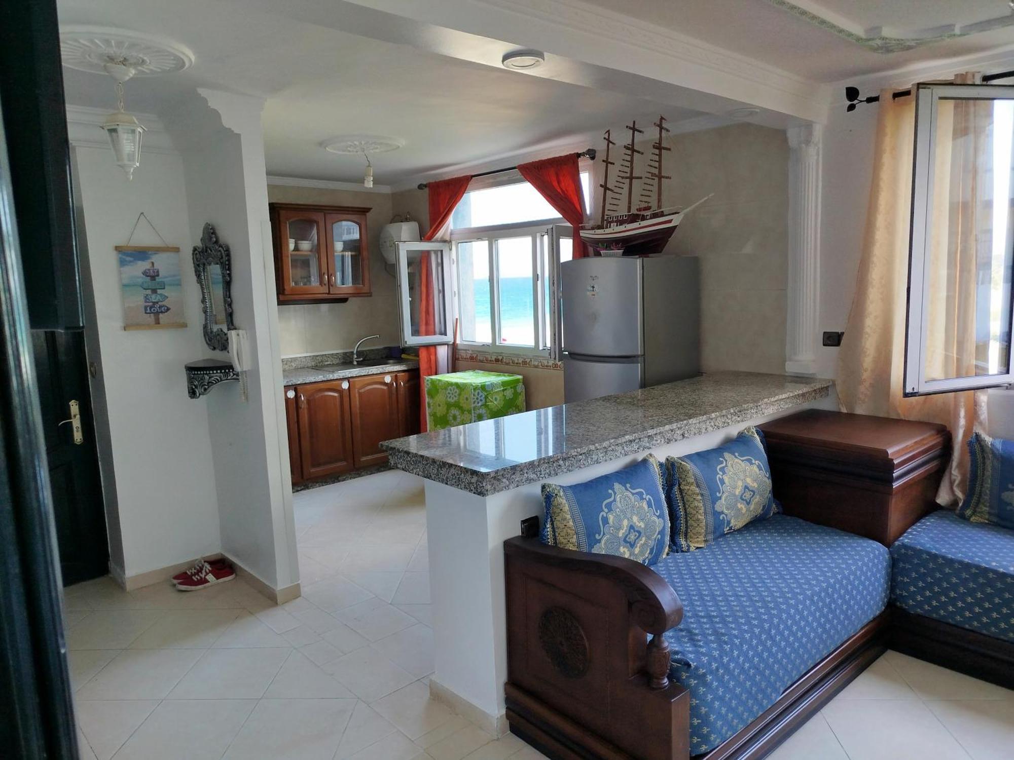 Apartment Corniche Ksar Sgher Ksar es-Seghir Exterior foto